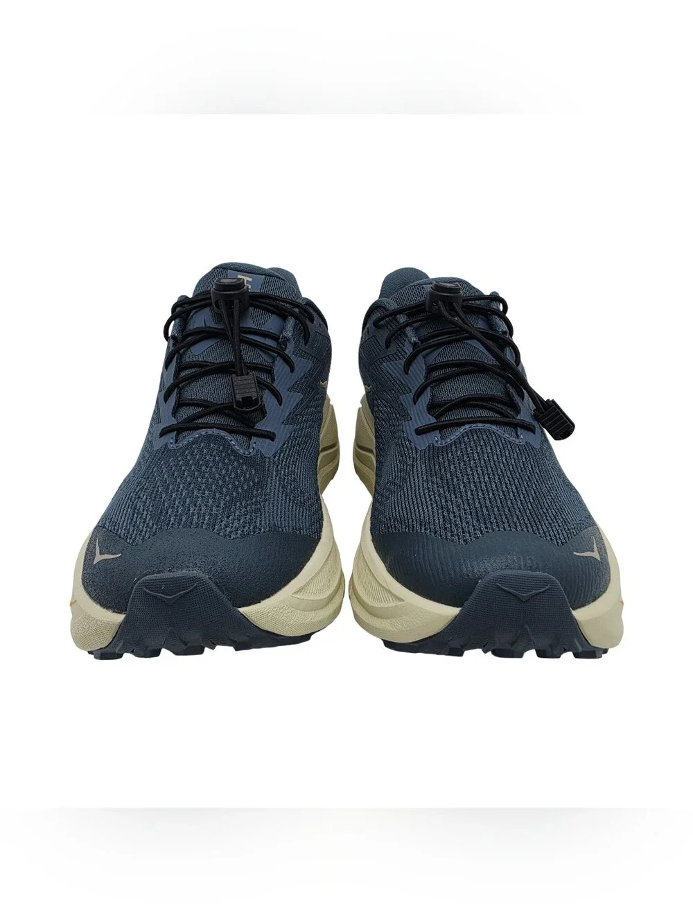 HOKA Men's Challenger 8 Trail Running Shoes Faded Navy Pampass Grass 10.5 Wide